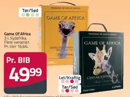 Fleggaard Game of Africa tilbud