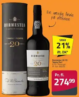 Fleggaard Burmester 20 YO Tawny Porto tilbud