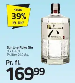 Fleggaard Suntory Roku Gin tilbud