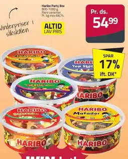 Fleggaard Haribo Party Box tilbud