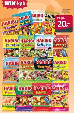 Fleggaard HARIBO Share Size - flere varianter tilbud