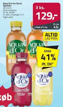 Fleggaard Aqua d'Or (Ice Tea / Sparkles) tilbud