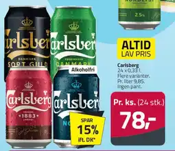 Fleggaard Carlsberg - assorterede varianter tilbud