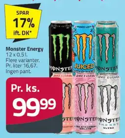 Fleggaard Monster Energy tilbud