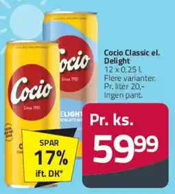 Fleggaard Cocio Classic el. Delight tilbud