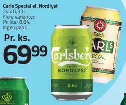 Fleggaard Carls Special / Nordlyst tilbud
