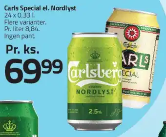 Fleggaard Carls Special / Nordlyst tilbud