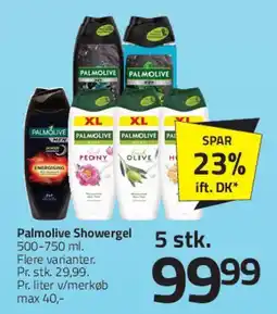 Fleggaard Palmolive Showergel tilbud