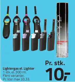 Fleggaard Lightergas / Lighter tilbud