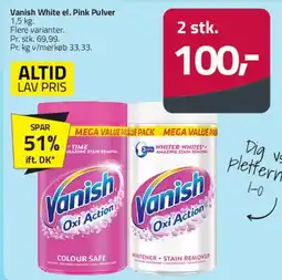 Fleggaard Vanish Oxi Action tilbud
