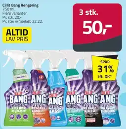 Fleggaard Cillit Bang Rengøring tilbud