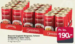 Fleggaard Beauvais Spaghetti / færdigretter tilbud