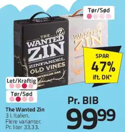 Fleggaard The Wanted Zin (BIB) tilbud