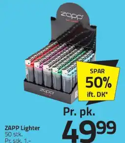 Fleggaard ZAPP Lighter (50 stk.) tilbud