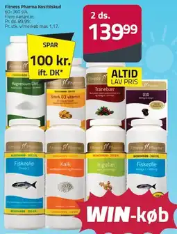 Fleggaard Fitness Pharma Kosttilskud (assortment) tilbud