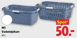 Lidl W5 Vasketøjskurv tilbud