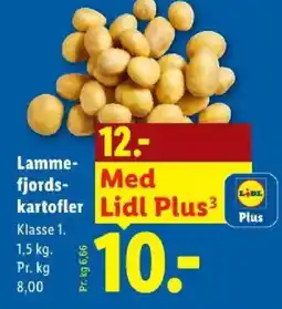 Lidl Lidl Plus Lamme-fjords-kartofler tilbud
