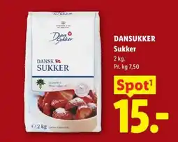 Lidl Dan Sukker Sukker tilbud