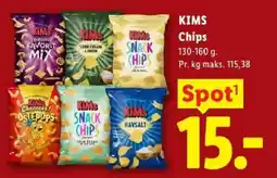 Lidl Kims Chips tilbud