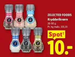 Lidl Zeleceted Foods Krydderikværn tilbud