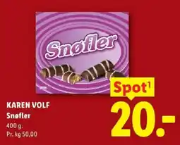 Lidl Karen Volf Snøfler tilbud