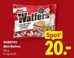Lidl Nordthy Mini Waffers tilbud