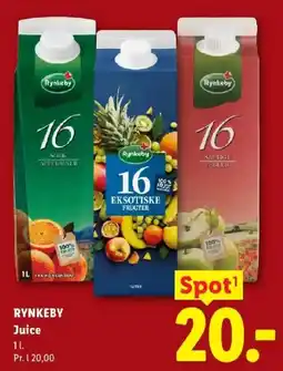 Lidl Rynkeby Juice tilbud