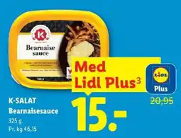 Lidl K-SALAT Bearnaisesauce tilbud