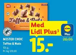 Lidl Mister Choc Toffee & Nuts tilbud