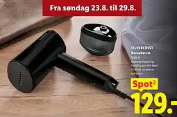 Lidl Silvercrest Dampbørste tilbud