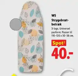 Lidl Spot Strygebræt-betræk tilbud