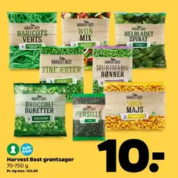 Netto Harvest Best grøntsager tilbud