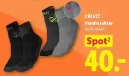 Lidl Crivit Vandresokker tilbud