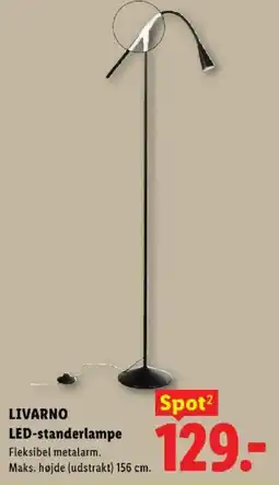 Lidl Livarno LED-standerlampe tilbud