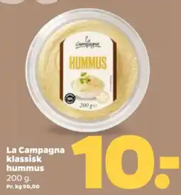 Netto La Campagna hummus tilbud