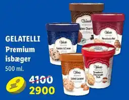 Lidl Gelatelli Premium isbæger tilbud