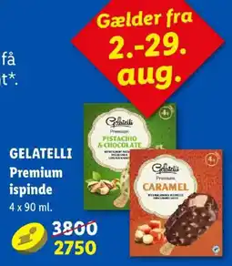 Lidl Gelatelli premium ispinde tilbud