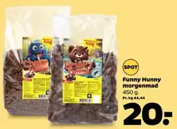 Netto Funny Hunny morgenmad tilbud
