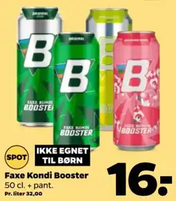 Netto Faxe Kondi Booster tilbud