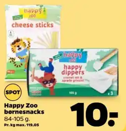 Netto Happy Zoo børnesnacks tilbud