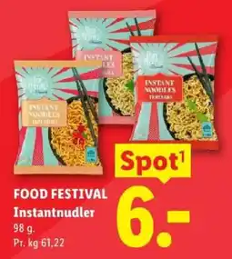 Lidl Food Festival Instantnudler tilbud