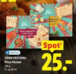 Lidl Dybfrost Food Festival Pizza Pocket tilbud