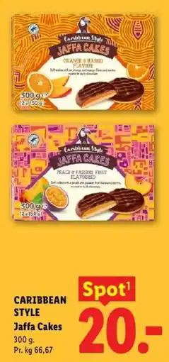Lidl Caribbean Style Jaffa Cakes tilbud