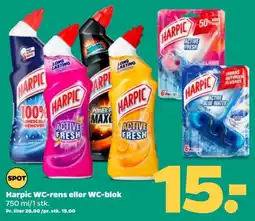 Netto Harpic WC-rens eller WC-blok tilbud