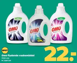Netto Omo flydende vaskemiddel tilbud