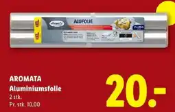 Lidl Aromata Aluminiumsfolie tilbud