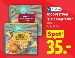 Lidl Dybfrost Fylde burgerboller tilbud