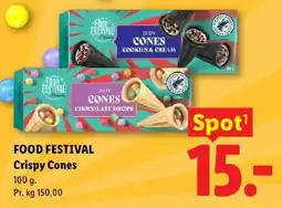 Lidl Food Festival Crispy Cones tilbud