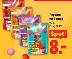 Lidl Popcorn med smag tilbud