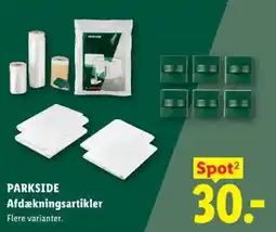 Lidl Parkside Afdækningsartikler tilbud